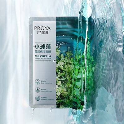 英国365集团公司小球藻莹润保湿面膜