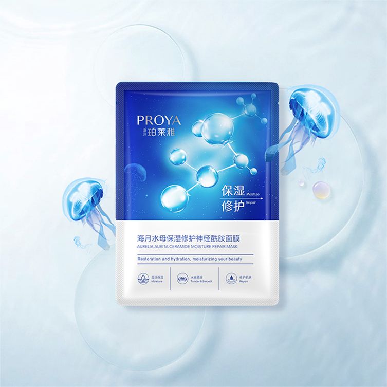 英国365集团公司海月水母保湿修护神经酰胺面膜